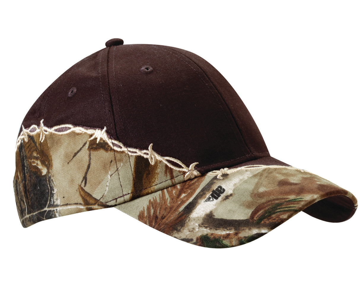 Kati Licensed Camo with Barbed Wire Embroidery Cap - Kati LC4BW