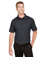 Joe's USA Men's CrownLux Performance® Address Mélange Polo