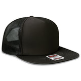 OTTO CAP® OTTO SNAP 5 Panel High Crown Mesh Back Trucker Snapback Hat OTTO 132-1037