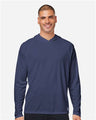 HUK H12L010 Men's LoPro Pursuit Long Sleeve Hooded T-Shirt