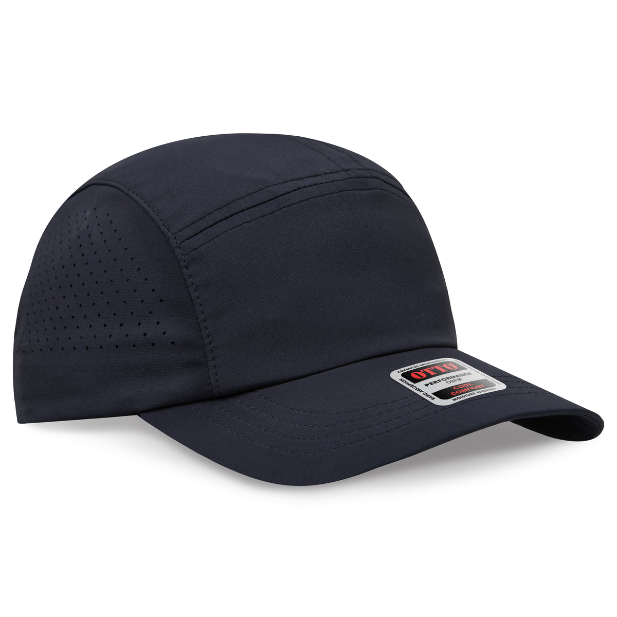 OTTO CAP® 5 Panel Running Hat w/ Elastic Soft Visor OTTO 133-1