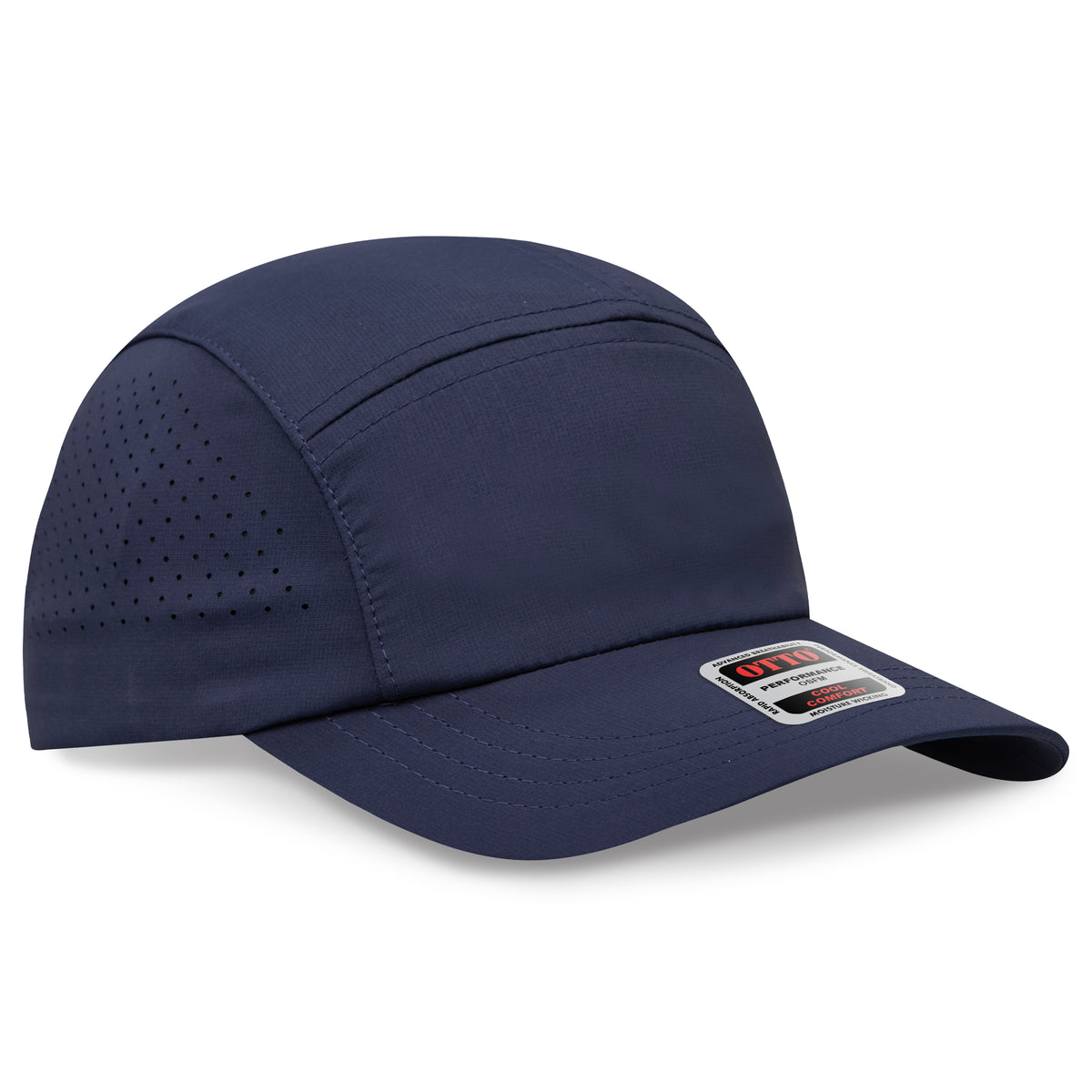 OTTO CAP® 5 Panel Running Hat w/ Elastic Soft Visor OTTO 133-1