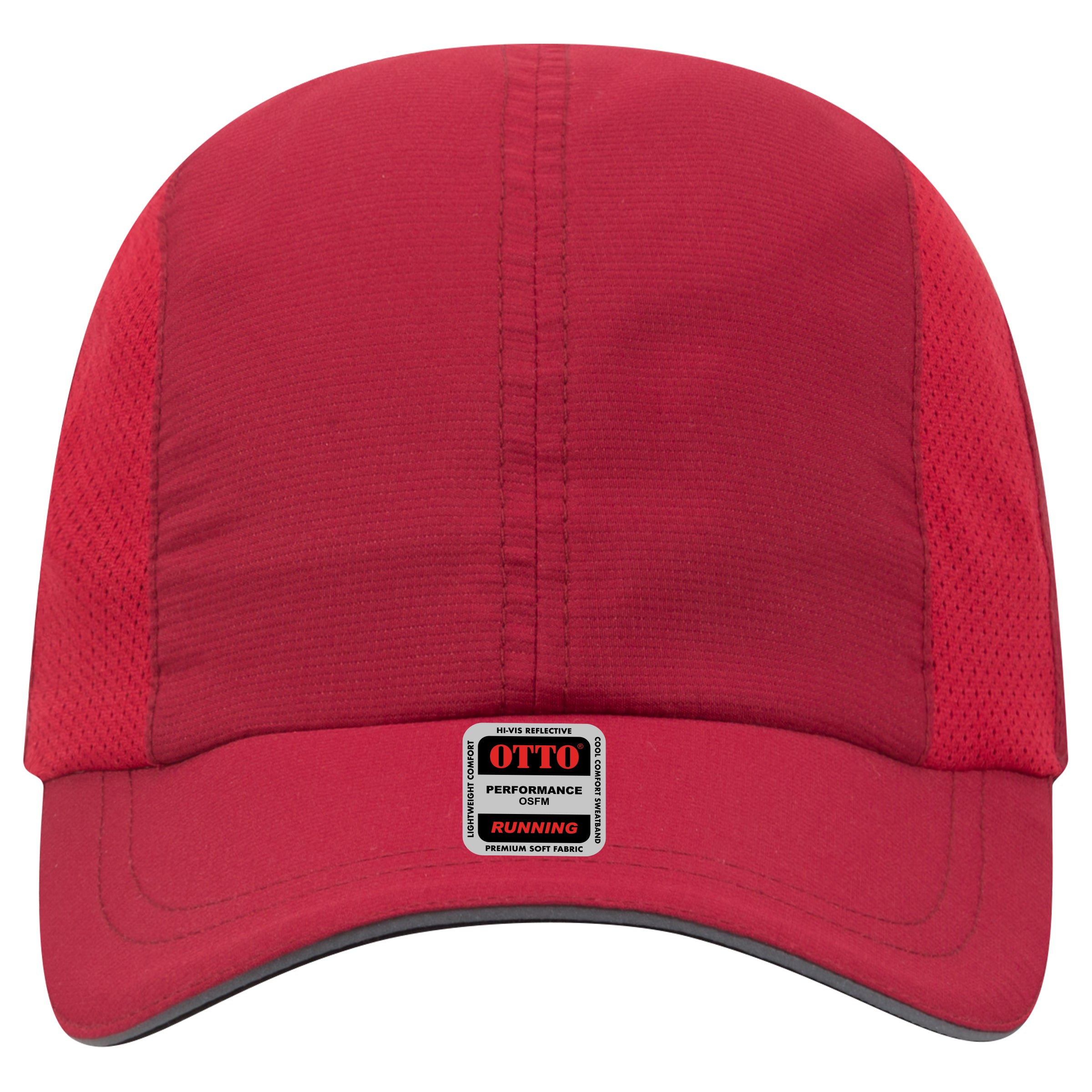 OTTO CAP Reflective 6 Panel Running Hat OTTO 133-1240 Otto Cap