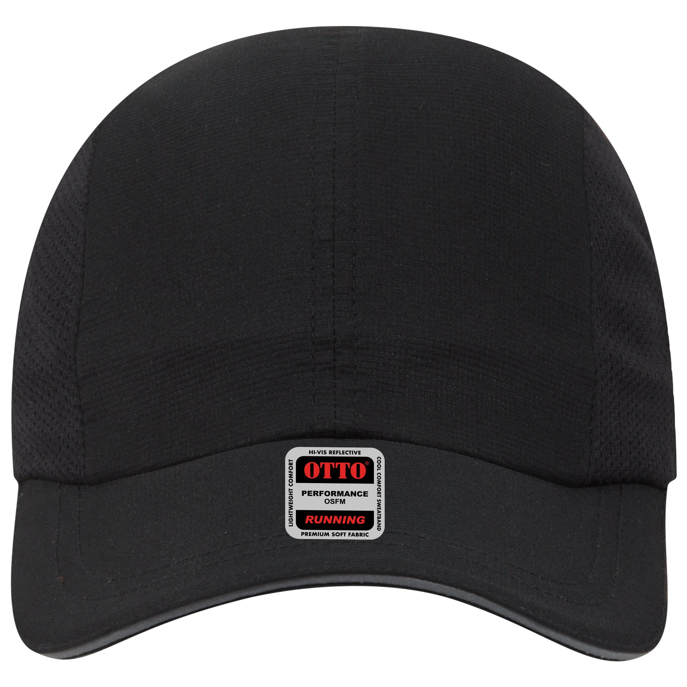 OTTO CAP Reflective 6 Panel Running Hat OTTO 133-1240 Otto Cap