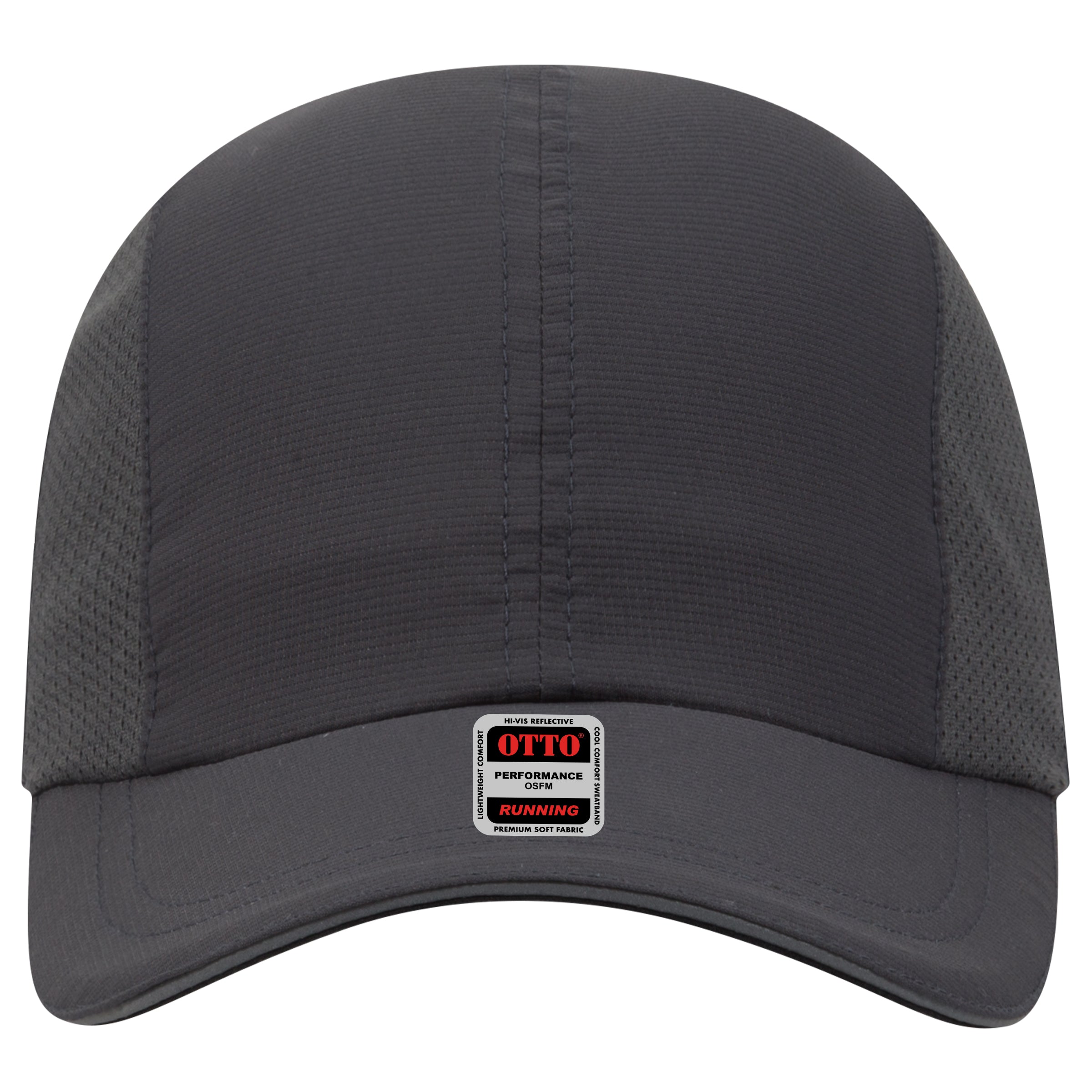 OTTO CAP Reflective 6 Panel Running Hat OTTO 133-1240 Otto Cap