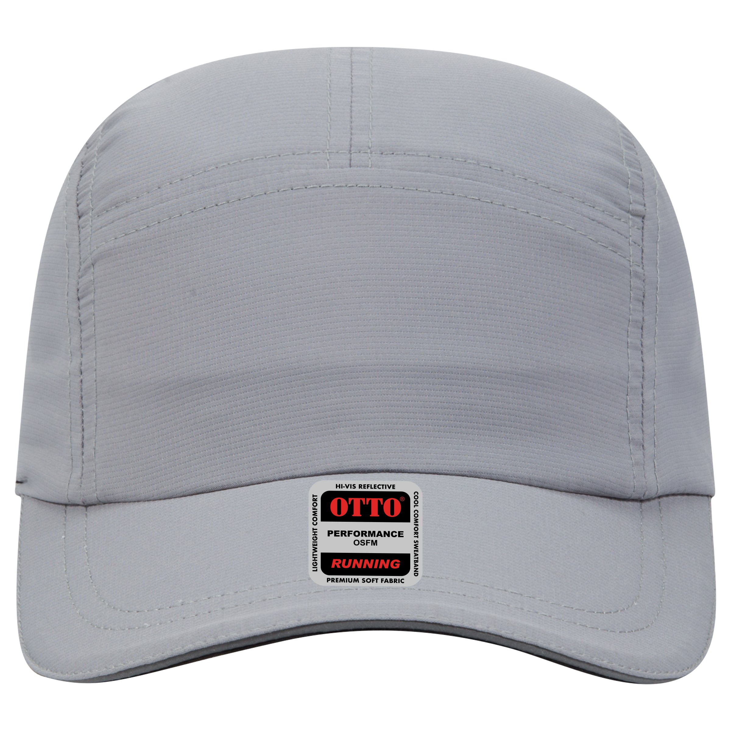 OTTO CAP Reflective 5 Panel Running Hat OTTO 133-1252 Otto Cap