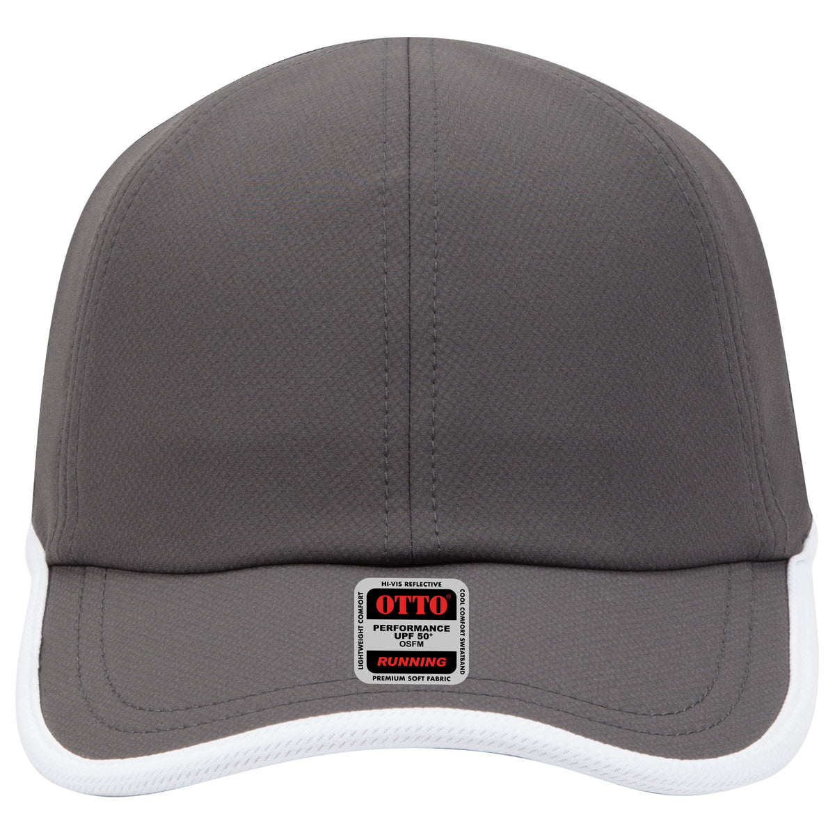 OTTO CAP UPF 50+ 6 Panel Running Hat OTTO 133-1254 Otto Cap