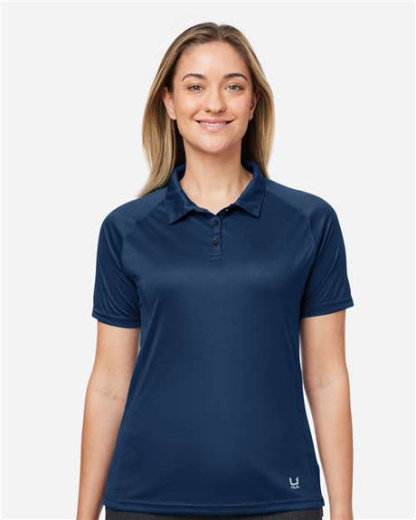 HUK H612L03 Women’s LoPro Solid Performance Polo