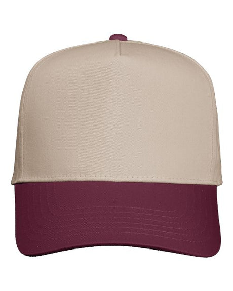 Valucap Five-Panel Twill Cap - Valucap 8869