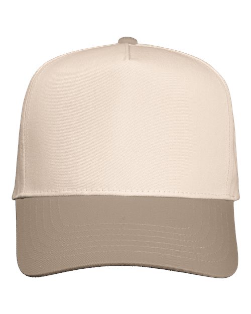 Valucap Five-Panel Twill Cap - Valucap 8869
