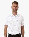 Adidas Men's Ultimate365 Mesh Glimmer Print Polo - Adidas A2015