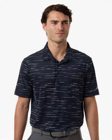 Adidas A2015 Mens Ultimate365 Mesh Glimmer Print Polo