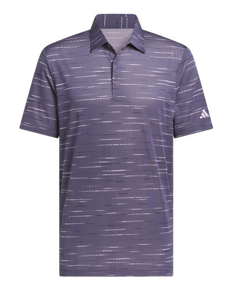 Adidas Men's Ultimate365 Mesh Glimmer Print Polo - Adidas A2015