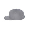 Wool Blend Flat Bill Snapback Cap Joe's USA Silver
