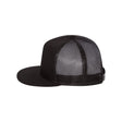 Five-Panel Classic Trucker Cap Joe's USA Black