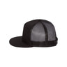 Five-Panel Classic Trucker Cap Joe's USA Black