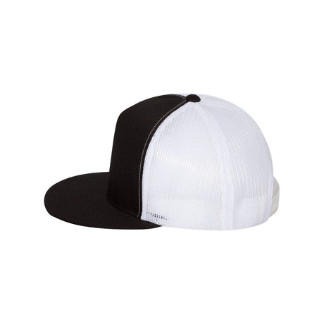 Five-Panel Classic Trucker Cap Joe's USA Black/White