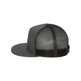 Five-Panel Classic Trucker Cap Joe's USA Charcoal
