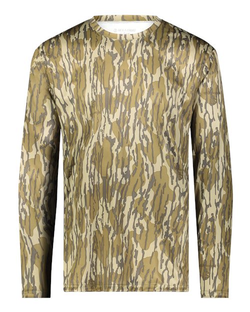 Holloway Men's Mossy Oak Momentum Long Sleeve T-Shirt - Holloway 222836