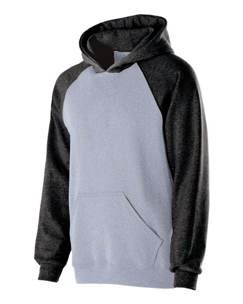 Holloway Youth Cotton/Poly Fleece Banner Hooded Sweatshirt - Holloway 229279