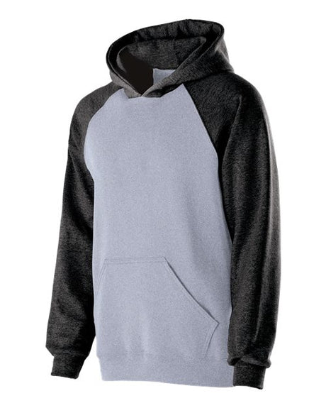 Holloway Youth Cotton/Poly Fleece Banner Hooded Sweatshirt - Holloway 229279