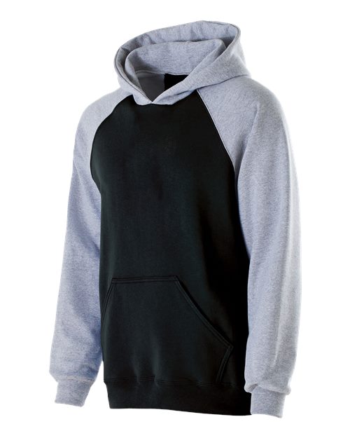 Holloway Youth Cotton/Poly Fleece Banner Hooded Sweatshirt - Holloway 229279