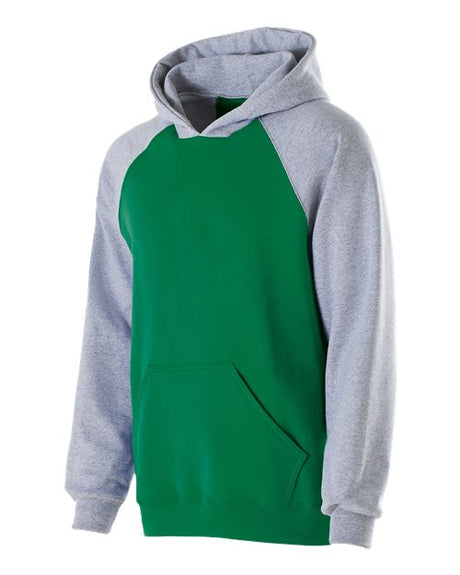 Holloway Youth Cotton/Poly Fleece Banner Hooded Sweatshirt - Holloway 229279