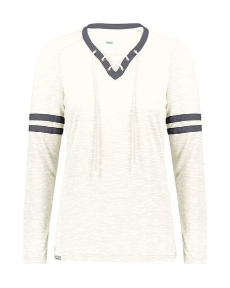 Holloway Women's Eco Revive™ Monterey Long Sleeve V-Neck T-Shirt - Holloway 223246