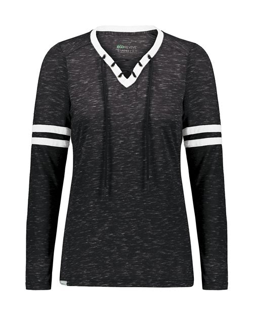 Holloway Women's Eco Revive™ Monterey Long Sleeve V-Neck T-Shirt - Holloway 223246