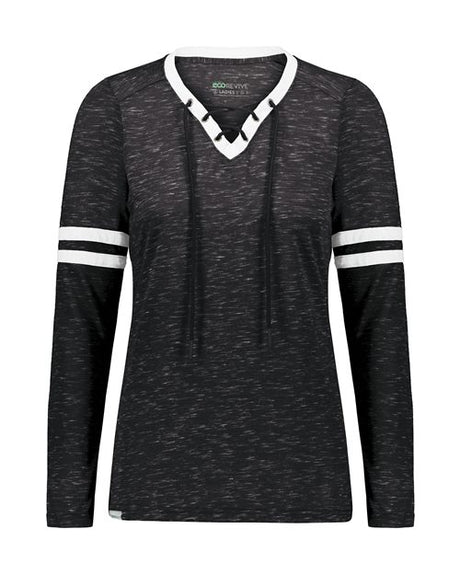 Holloway Women's Eco Revive™ Monterey Long Sleeve V-Neck T-Shirt - Holloway 223246