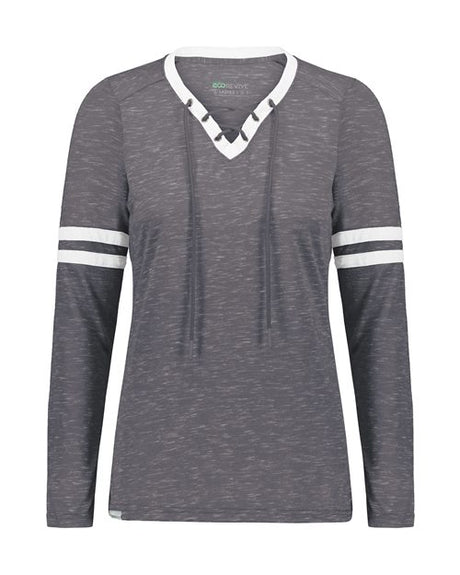 Holloway Women's Eco Revive™ Monterey Long Sleeve V-Neck T-Shirt - Holloway 223246