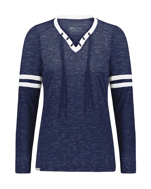 Holloway Women's Eco Revive™ Monterey Long Sleeve V-Neck T-Shirt - Holloway 223246