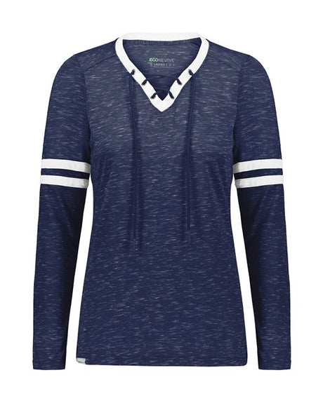 Holloway Women's Eco Revive™ Monterey Long Sleeve V-Neck T-Shirt - Holloway 223246