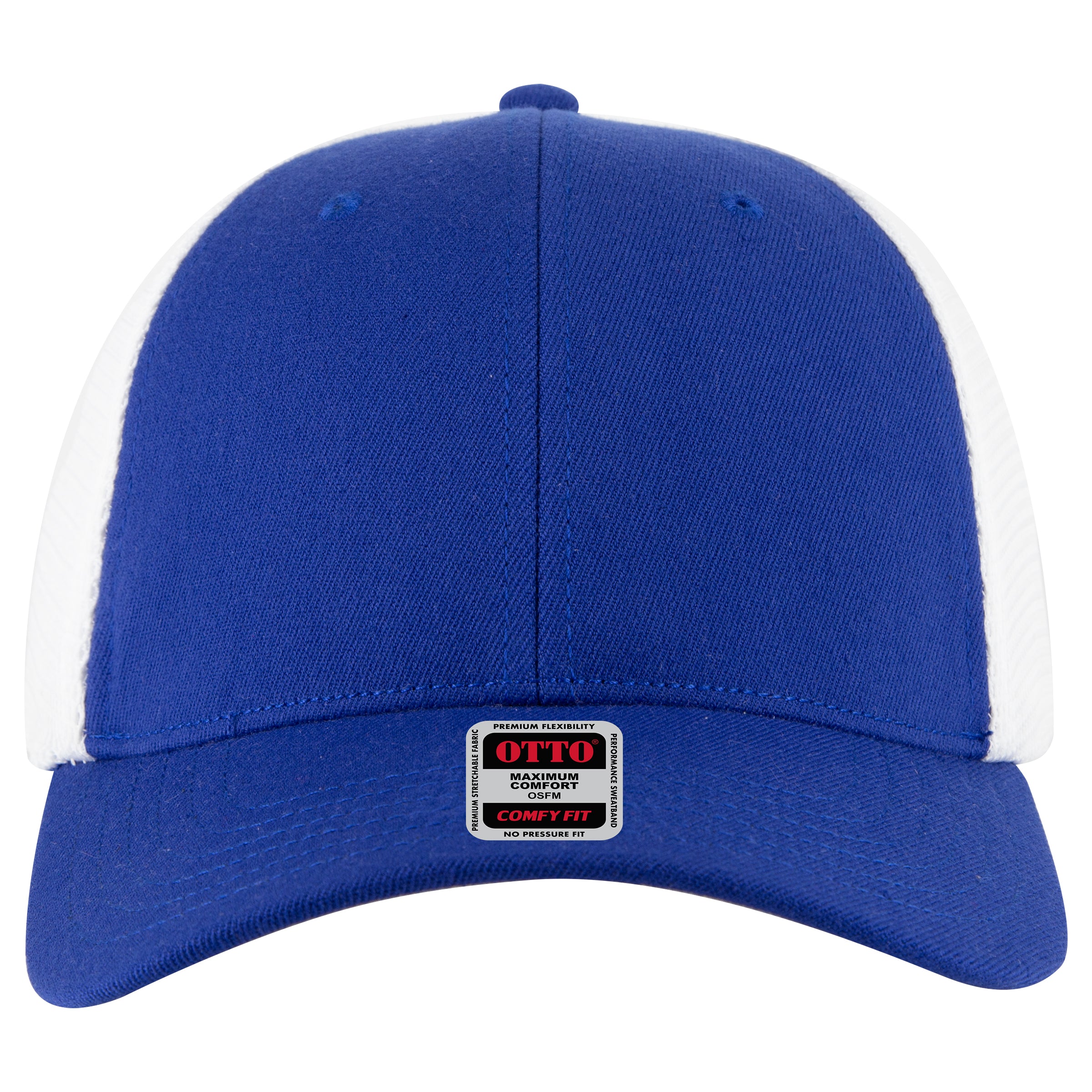 OTTO CAP "OTTO FLEX" 6 Panel Low Profile Mesh Back Trucker Hat OTTO 135-1 Otto Cap