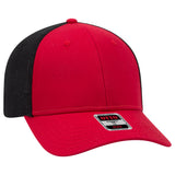 OTTO CAP® OTTO FLEX® Fitted 6 Panel Low Profile Mesh Back Trucker Hat OTTO 135-1230