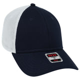 OTTO CAP® OTTO FLEX® Fitted 6 Panel Low Profile Mesh Back Trucker Hat OTTO 135-1230