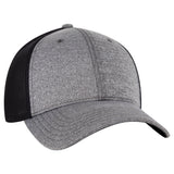 OTTO CAP® OTTO FLEX® Fitted 6 Panel Low Profile Mesh Back Trucker Hat OTTO 135-1230