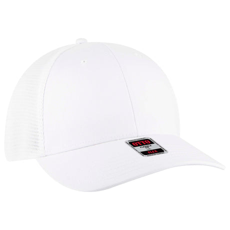 OTTO CAP® OTTO FLEX® Fitted 6 Panel Low Profile Mesh Back Trucker Hat OTTO 135-2