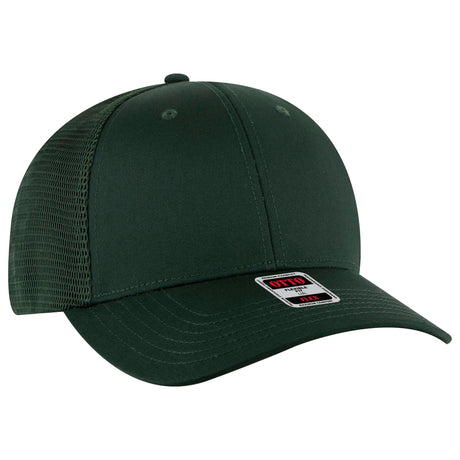 OTTO CAP® OTTO FLEX® Fitted 6 Panel Low Profile Mesh Back Trucker Hat OTTO 135-2