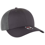 OTTO CAP® OTTO FLEX® Fitted 6 Panel Low Profile Mesh Back Trucker Hat OTTO 135-2