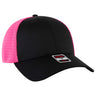 OTTO CAP® OTTO FLEX® Fitted 6 Panel Low Profile Mesh Back Trucker Hat OTTO 135-2