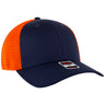 OTTO CAP® OTTO FLEX® Fitted 6 Panel Low Profile Mesh Back Trucker Hat OTTO 135-2