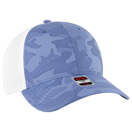 OTTO CAP® OTTO FLEX® Fitted 6 Panel Low Profile Mesh Back Trucker Hat OTTO 135-2