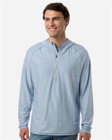 HUK H1200668 Men's Atoll Half-Zip Hooded Pullover