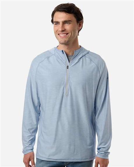 HUK H1200668 Men's Atoll Half-Zip Hooded Pullover
