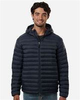 Weatherproof Men's Lightweight Poly-filled Hooded Puffer Jacket - Weatherproof 26715