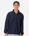 Hanes OG900 Men's Beefy Sweats Premium Heavyweight Quarter-Zip Sweatshirt