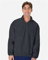 Hanes OG900 Men's Beefy Sweats Premium Heavyweight Quarter-Zip Sweatshirt