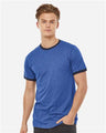 Tultex Unisex Fine Jersey Ringer T-Shirt - Tultex 246