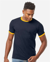 Tultex Unisex Fine Jersey Ringer T-Shirt - Tultex 246